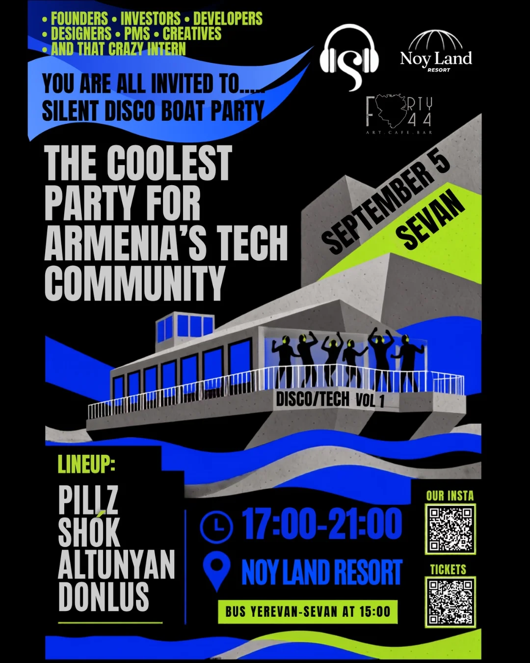 TECH BOAT PARTY IN SEVAN