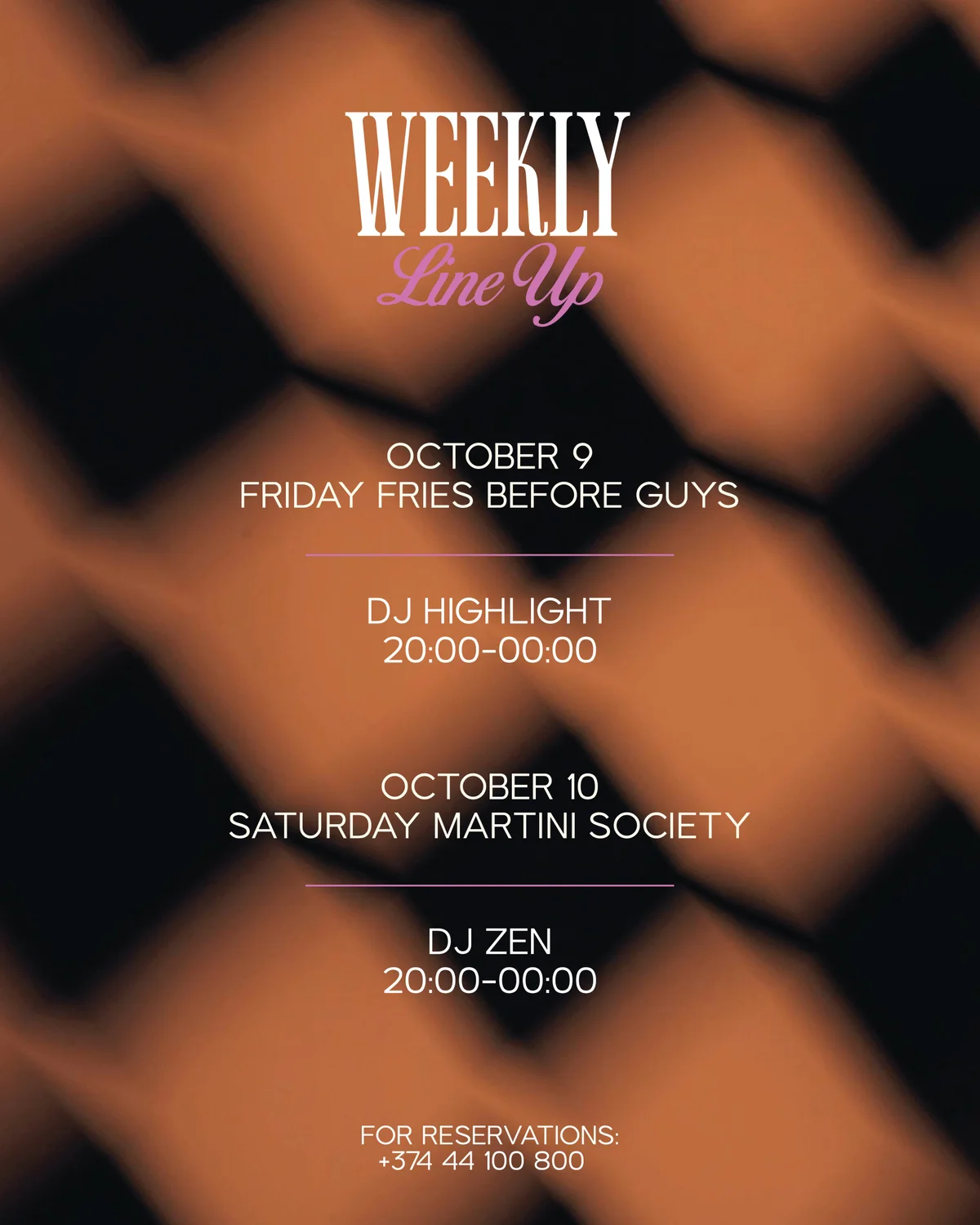 Saturday Martini Society: DJ Zen