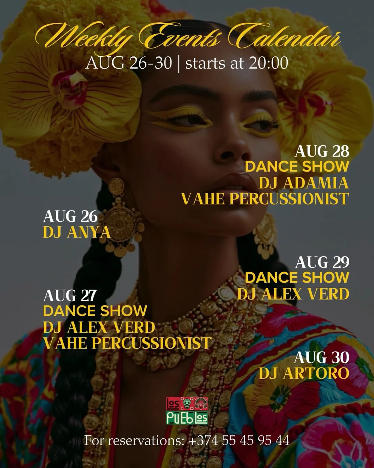Dance Show, DJ Alex Verd и Vahe Percussionist