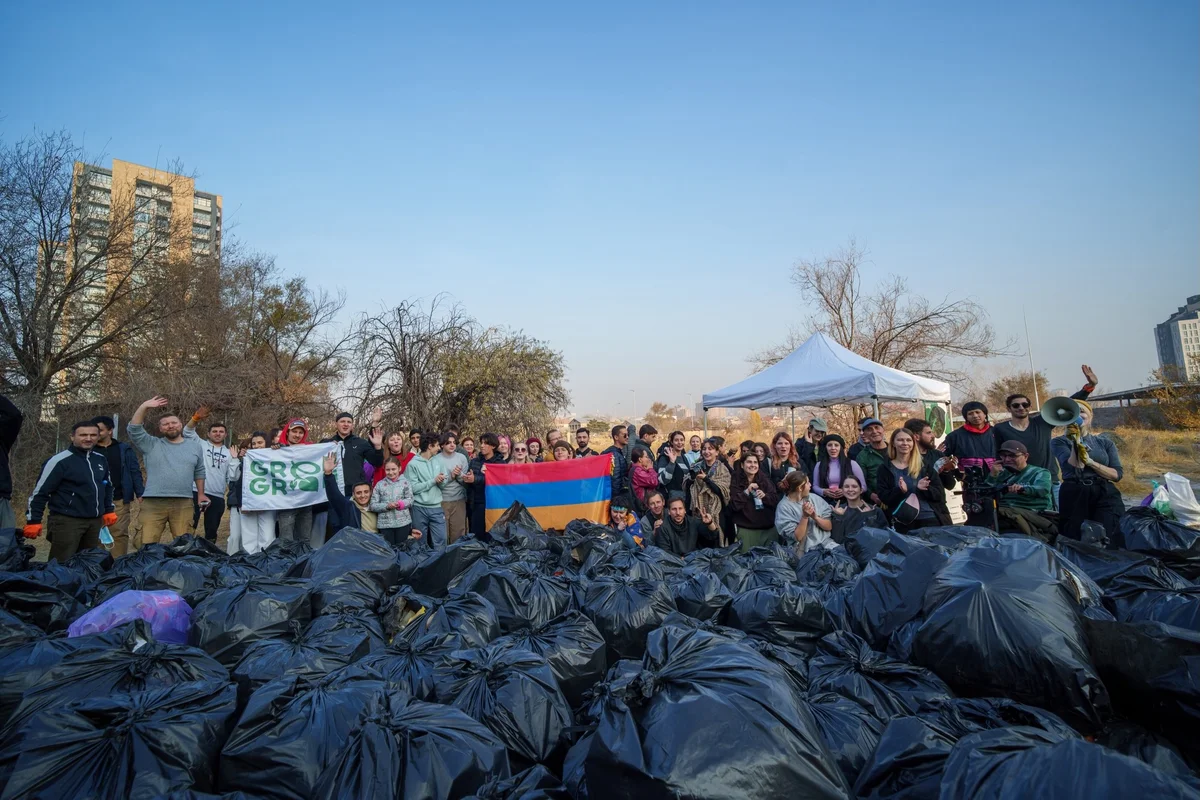 World Cleanup Day во всех районах Еревана