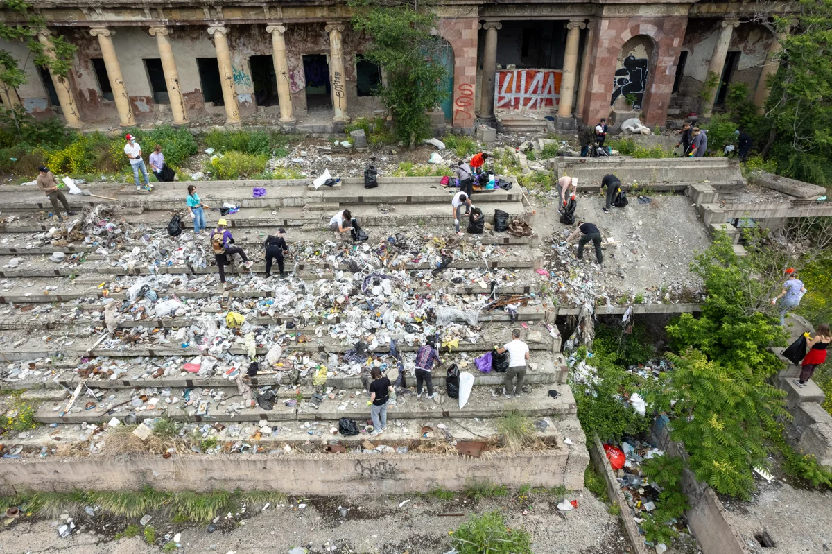World Cleanup Day во всех районах Еревана