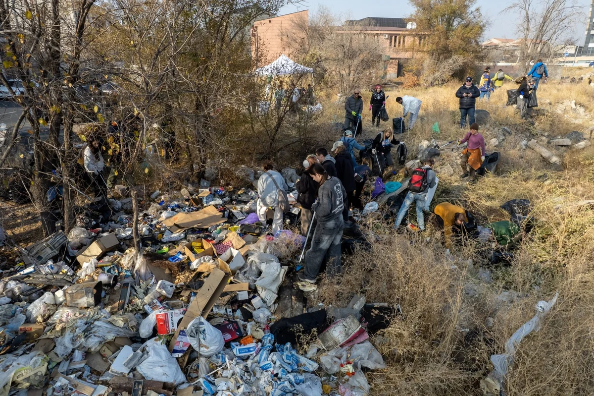 World Cleanup Day во всех районах Еревана