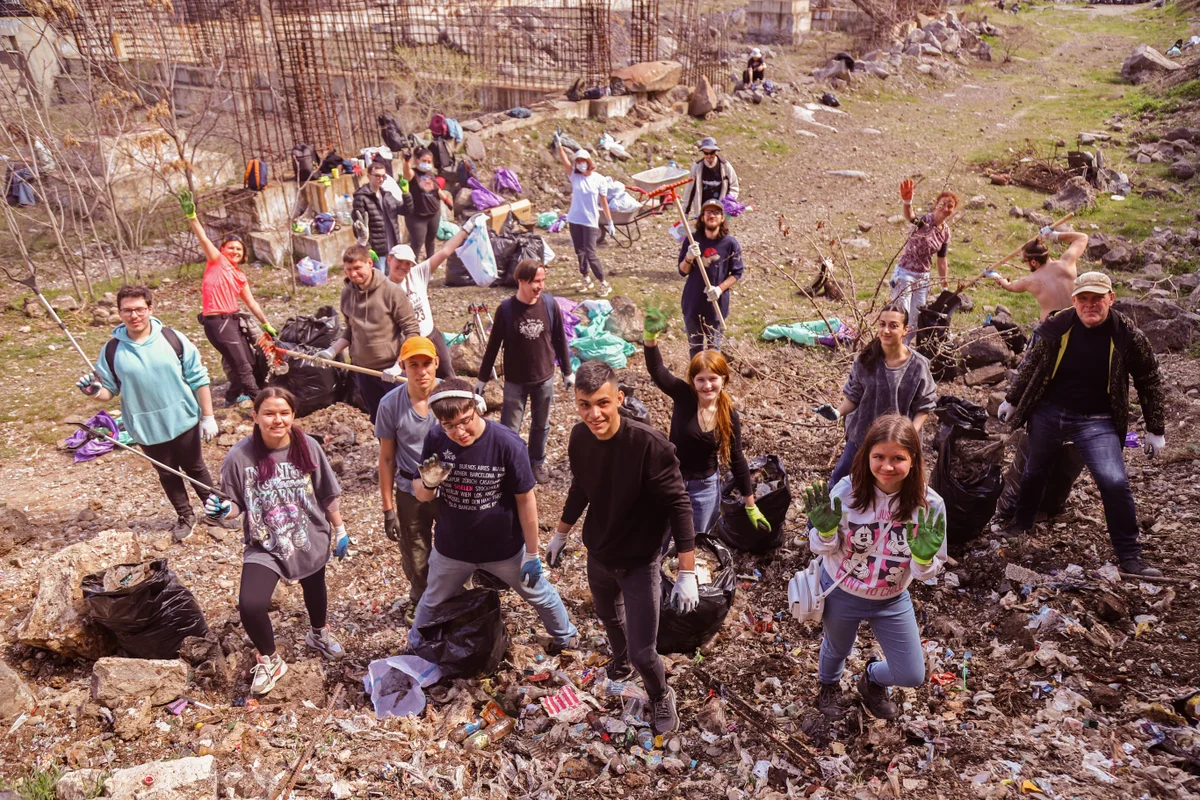 World Cleanup Day во всех районах Еревана