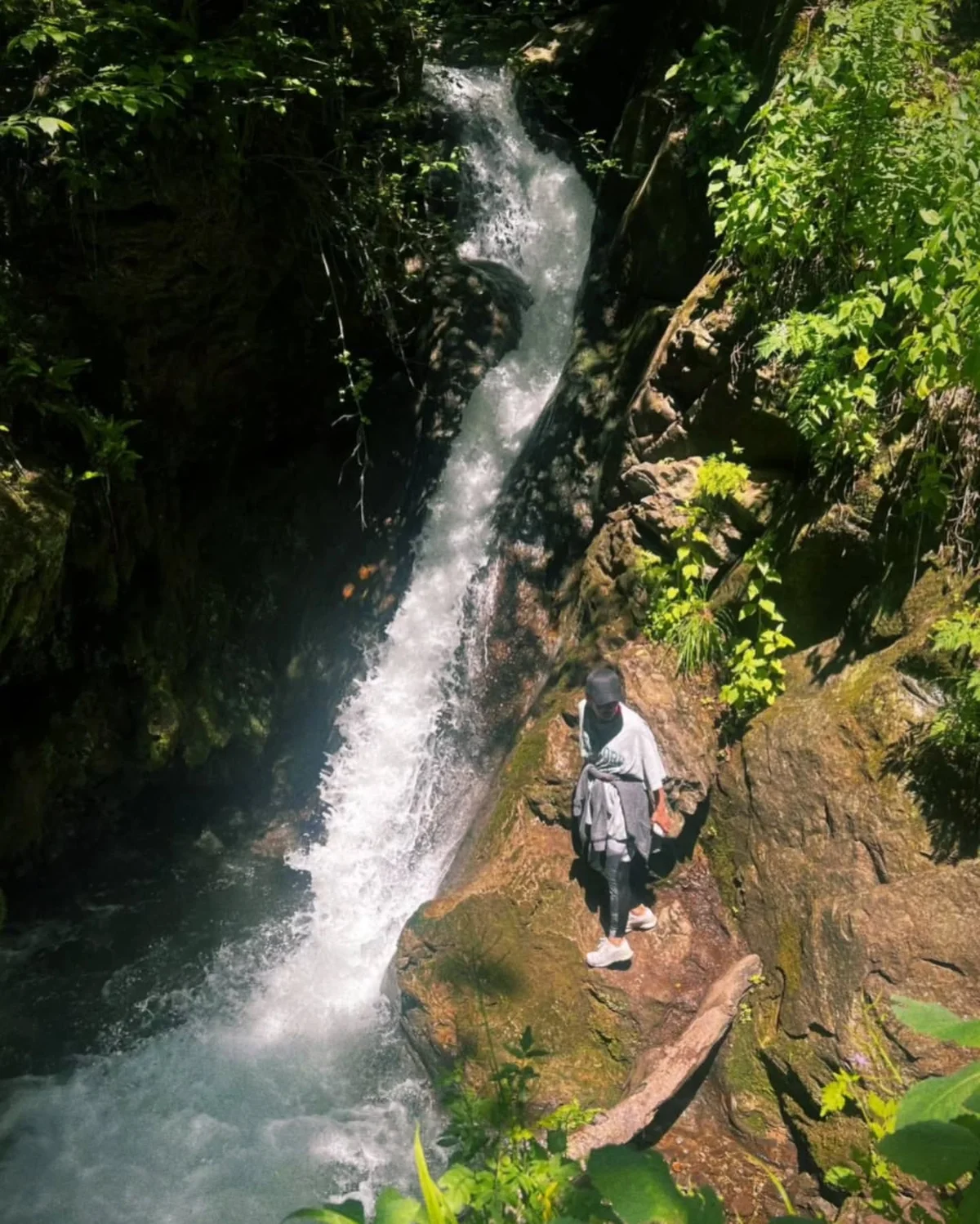Dimats Mountain and the Hidden Waterfall