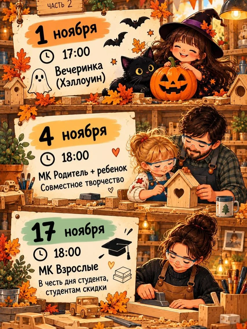 Woodworking Workshop for Adults