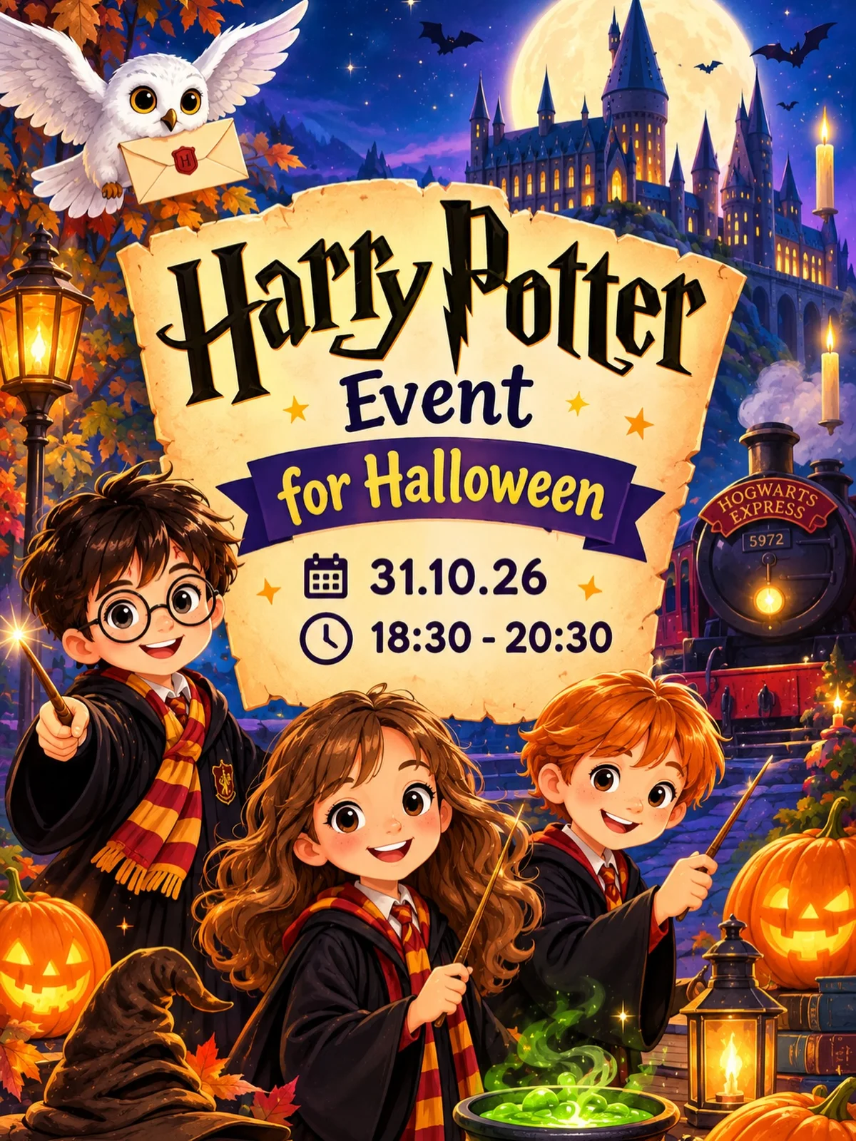 Հելոուինյան միջոցառում՝ Harry Potter