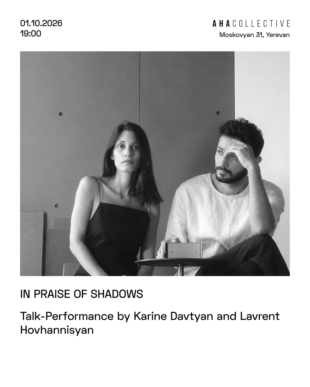 In Praise of Shadows: Karine Davtyan & Lavrent Hovhannisyan