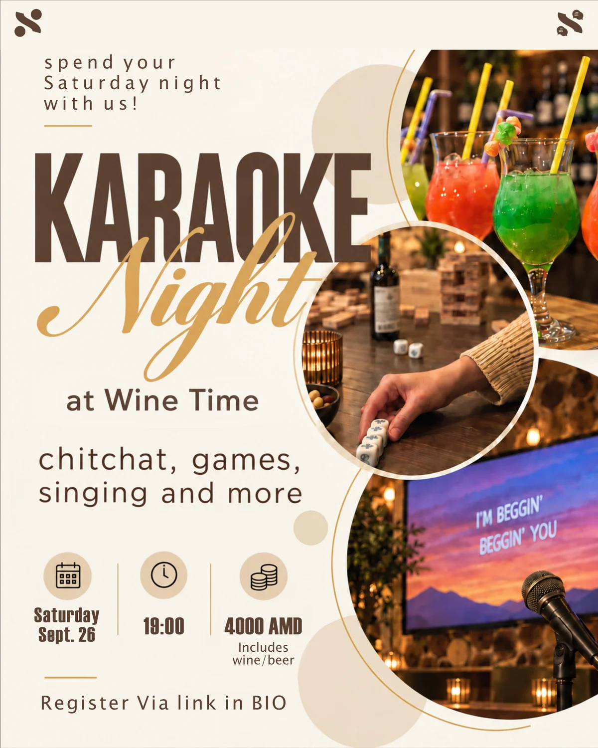 Karaoke Night: караоке и настольные игры