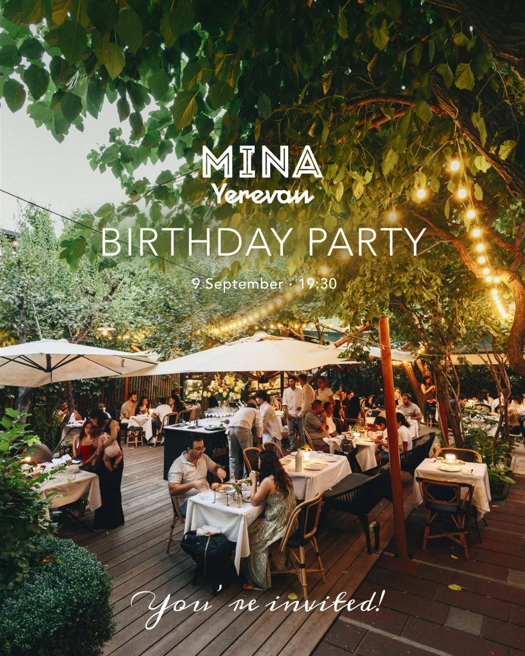 День рождения MINA