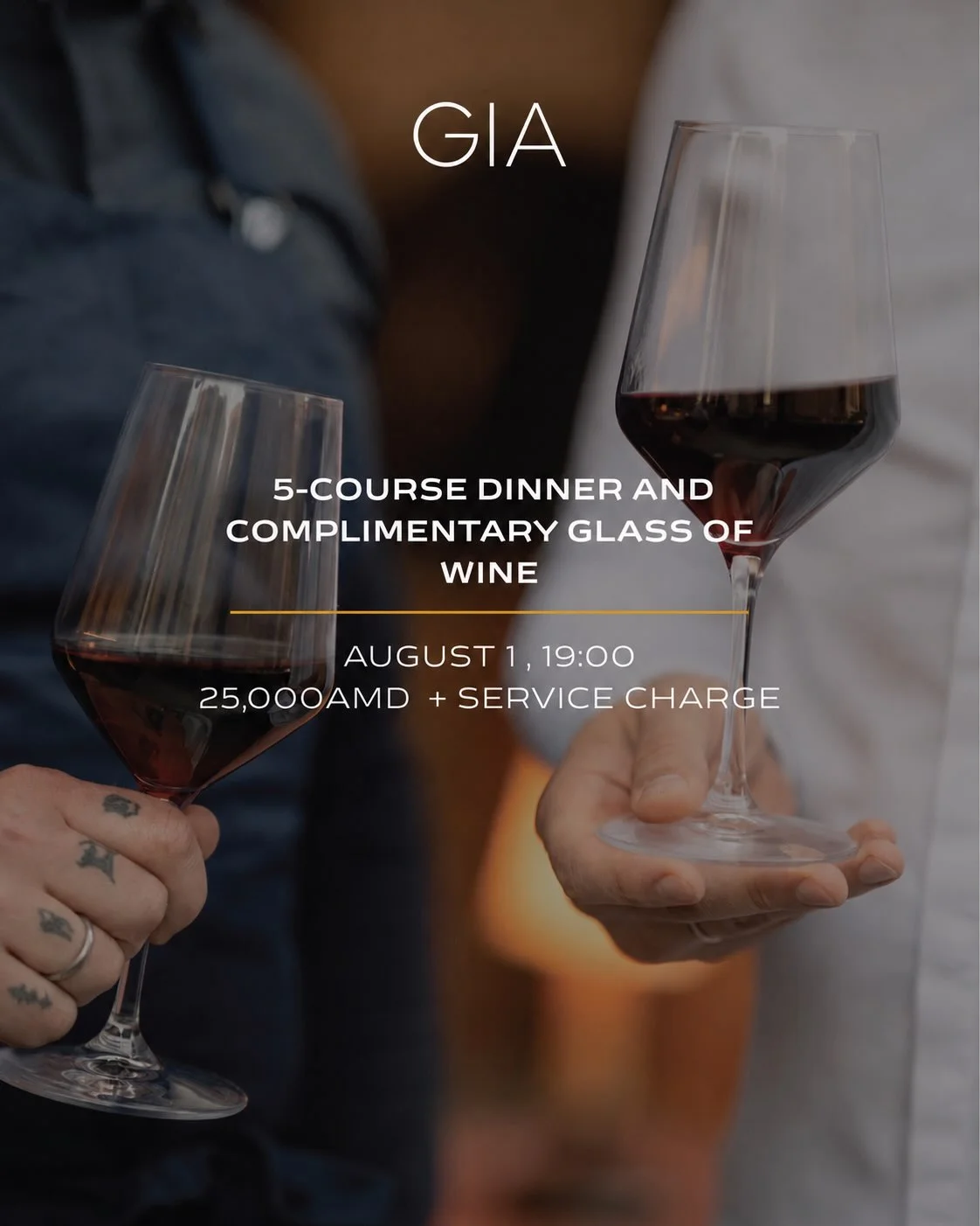 Roman Dyachenko and Nikita Krasilnikov: 5-Course Dinner