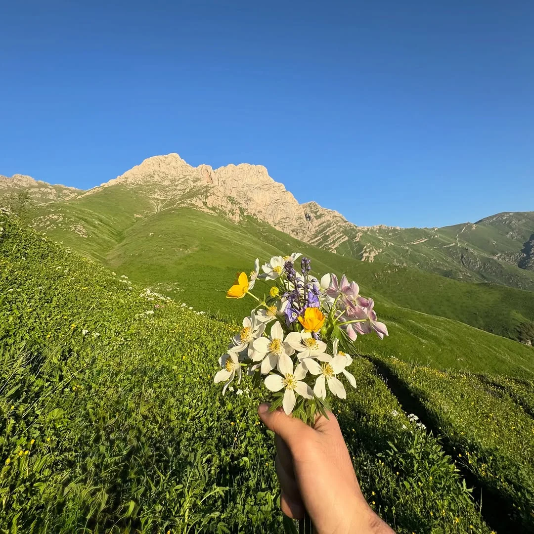 Climbing Mount Khustup