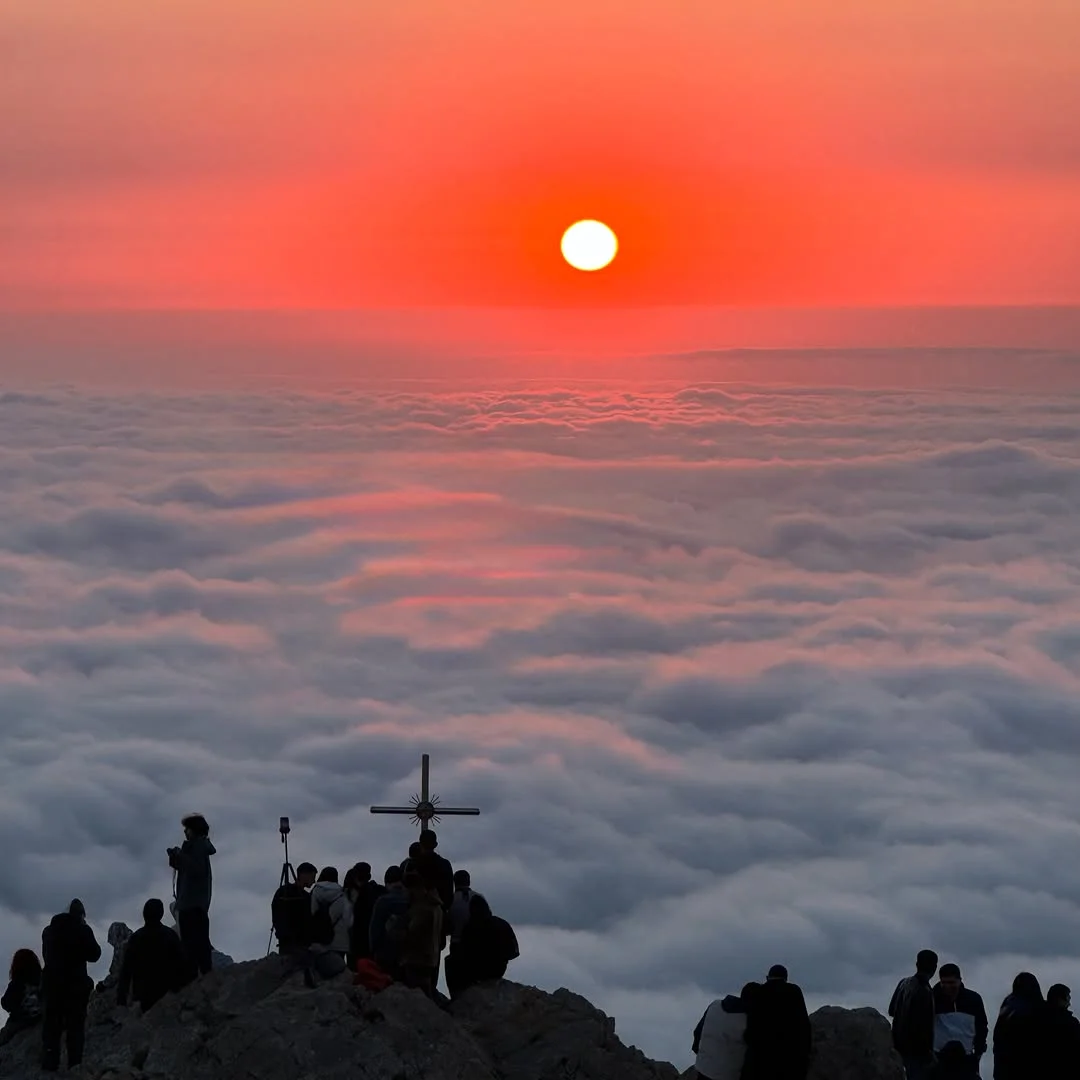 Climbing Mount Khustup