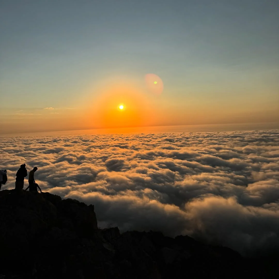 Climbing Mount Khustup