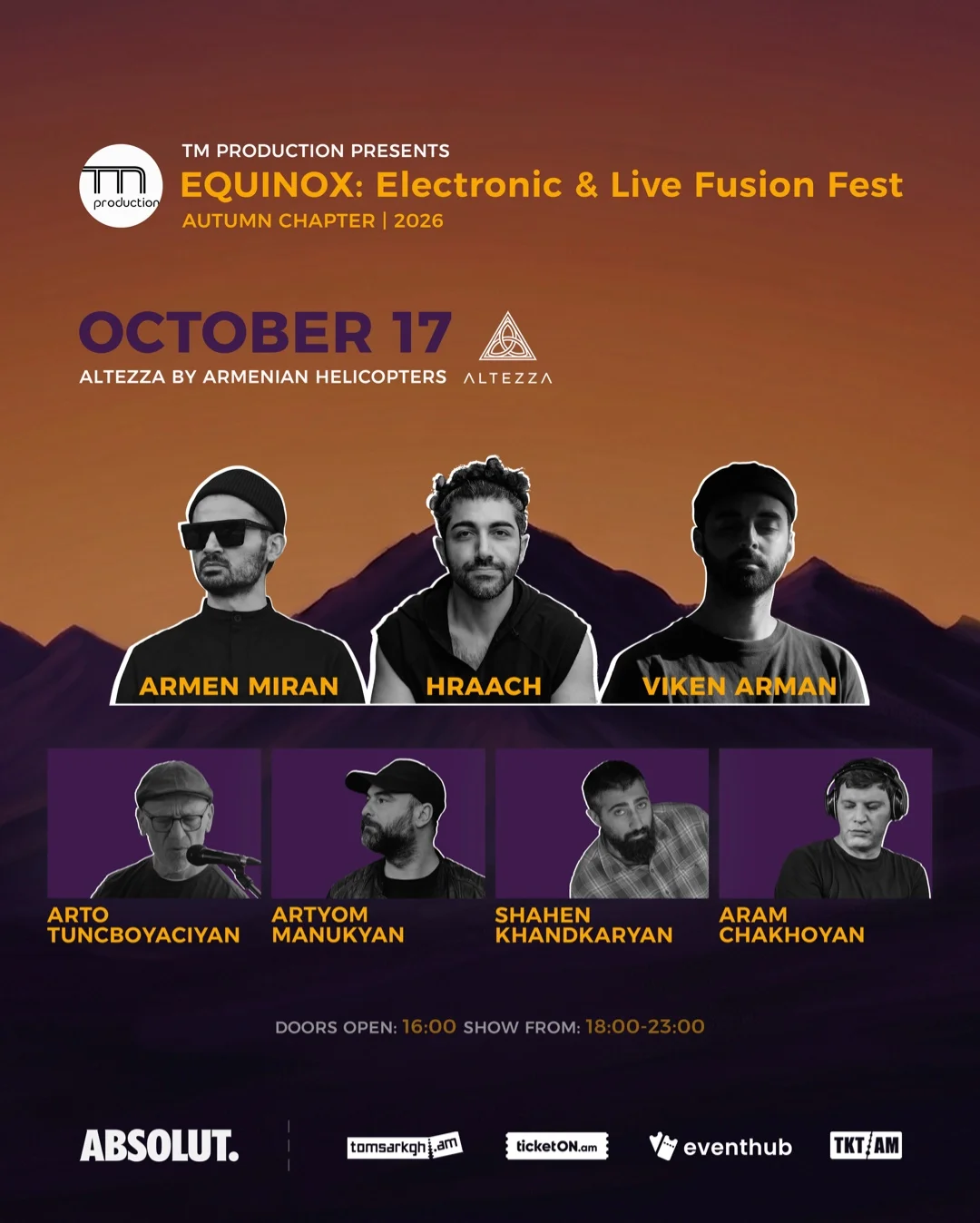 EQUINOX: Electronic and Live Fusion Fest | AUTUMN CHAPTER, 2026