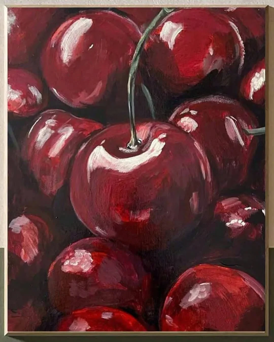 Cherry Summer Art Breakfast