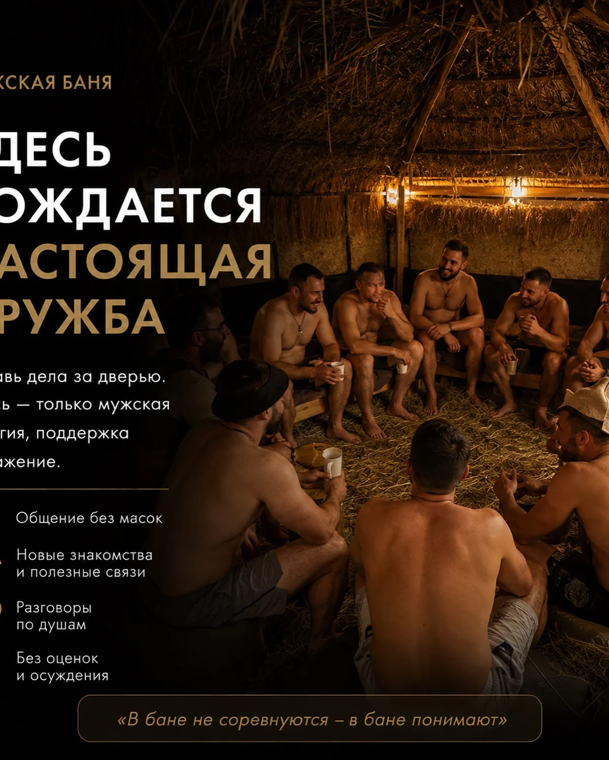 Мужская баня