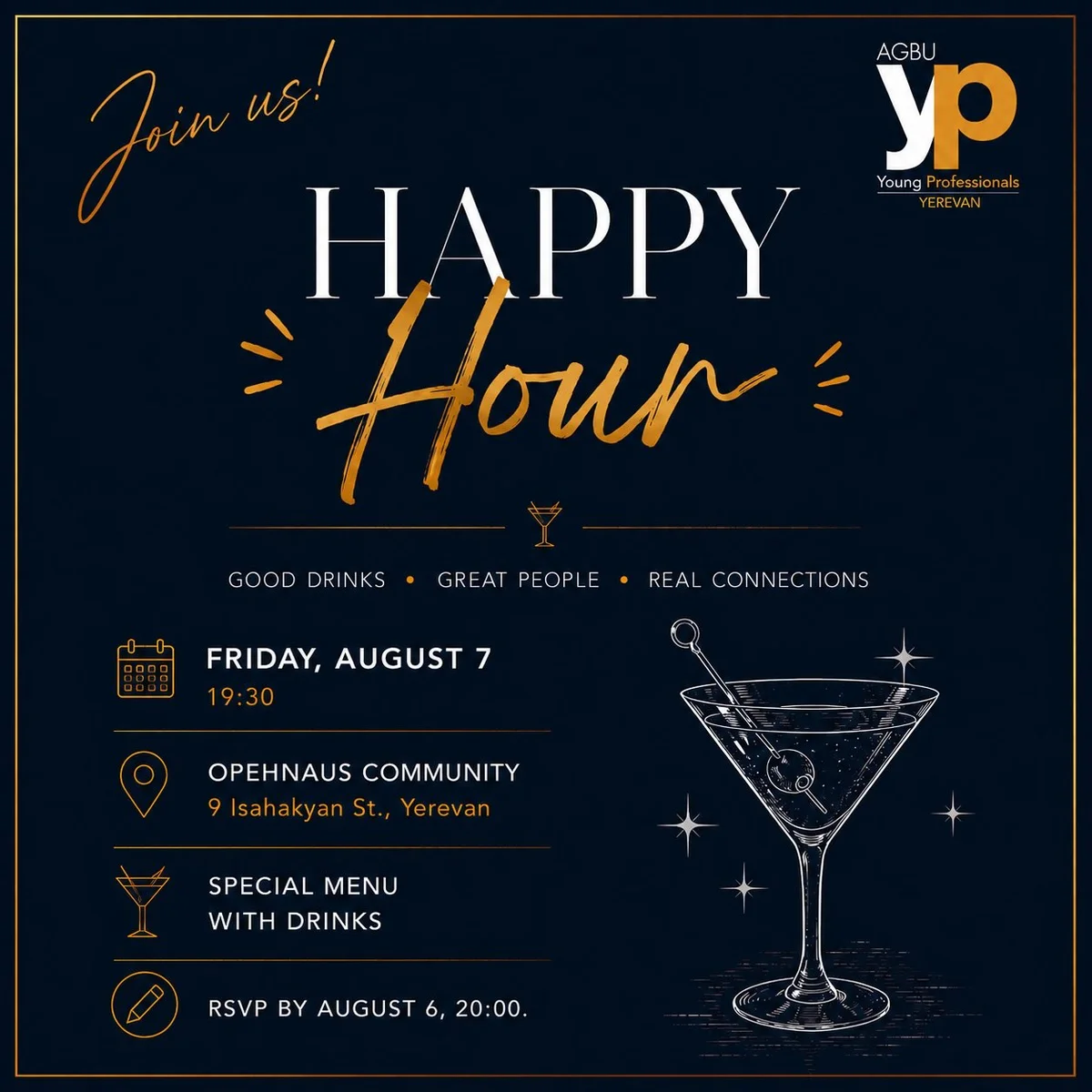 AGBU YP Happy Hour