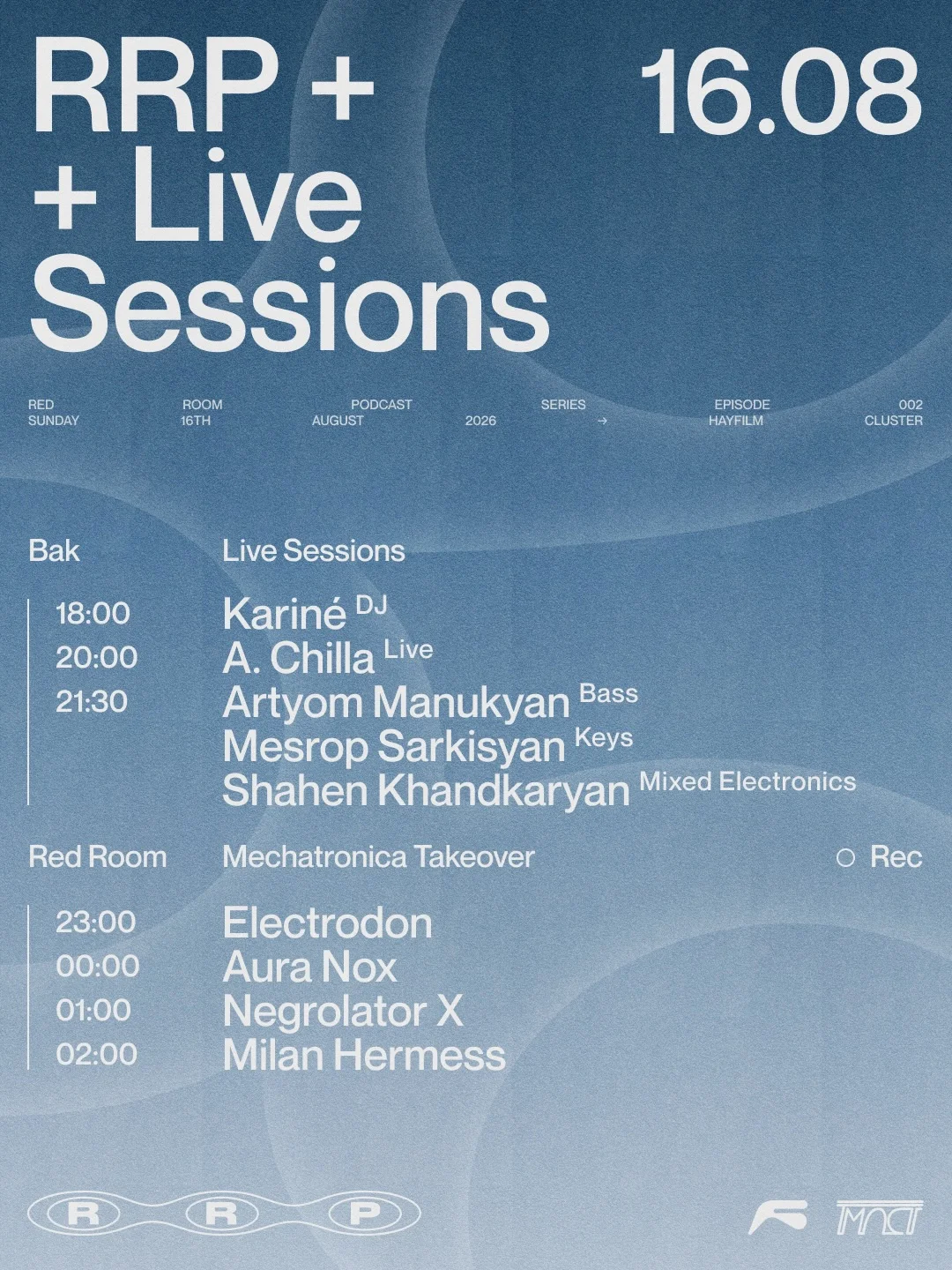RED ROOM Podcast Series Vol. 2 & Live Sessions