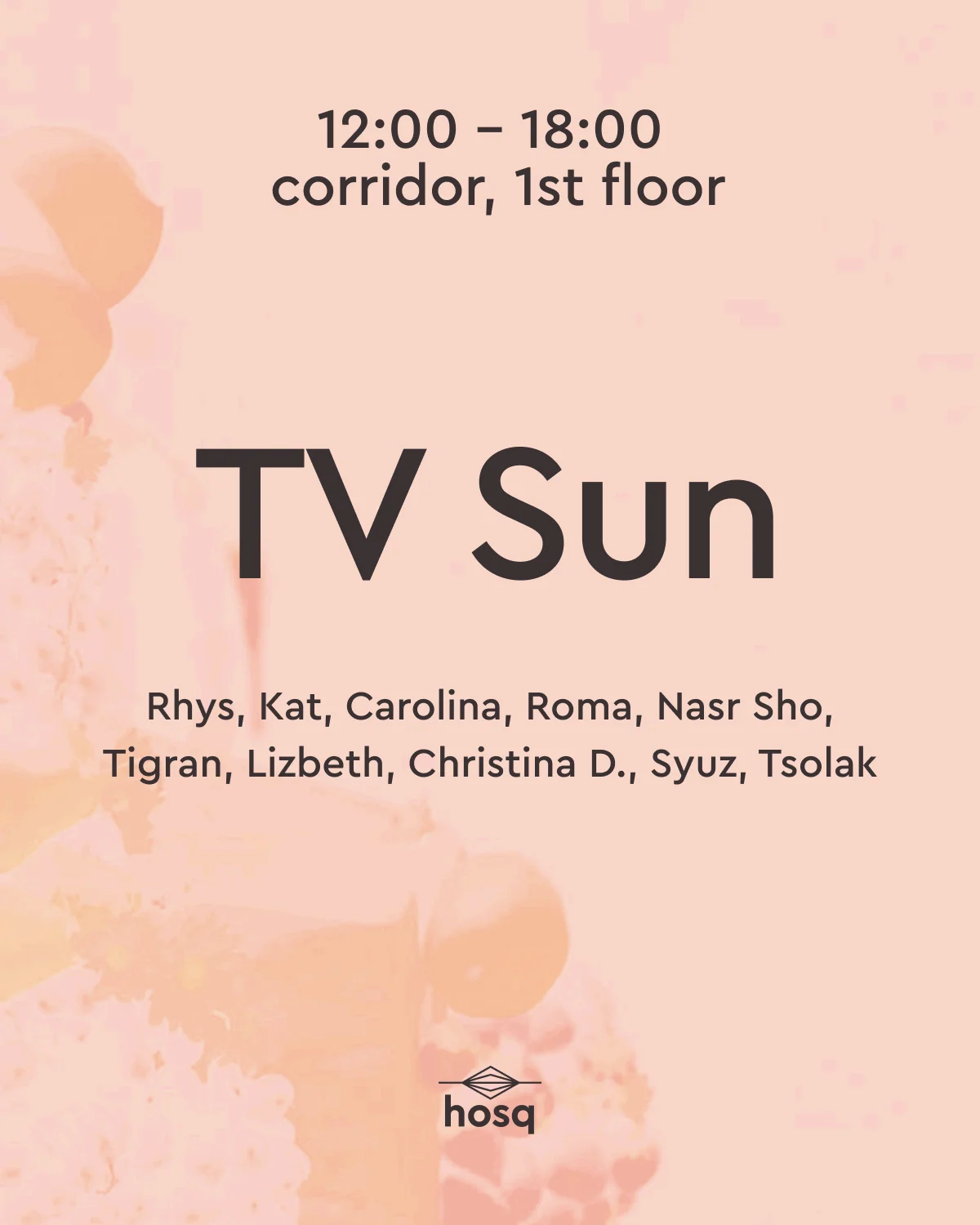 TV Sun |  corridor, 1st floor