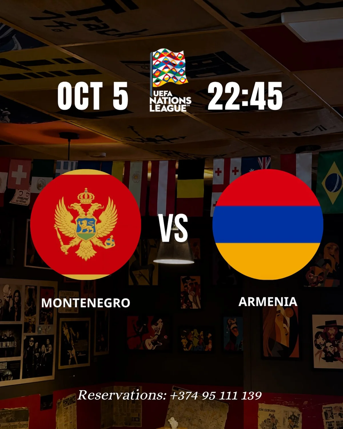 Montenegro vs Armenia | UEFA Nations League
