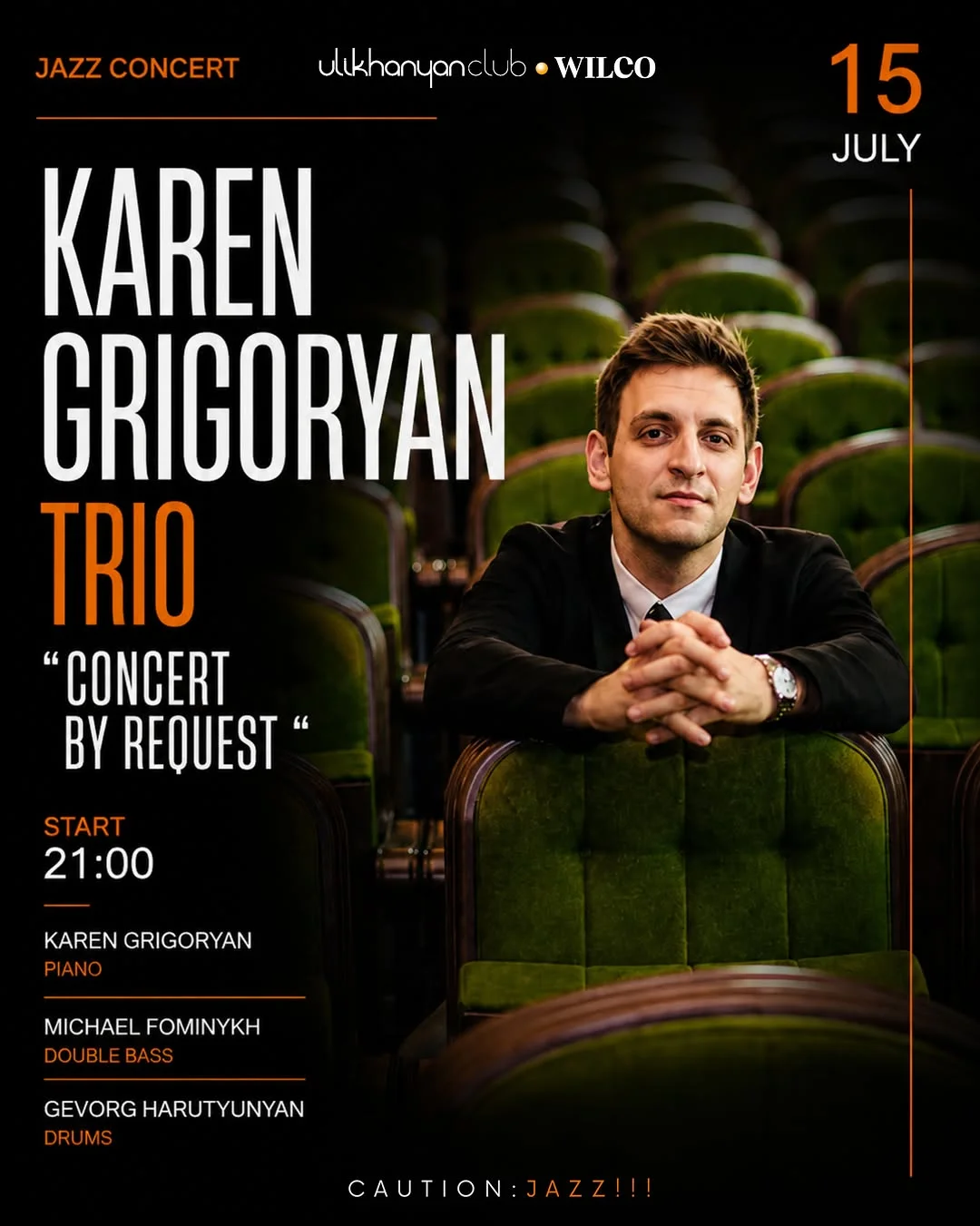 Karen Grigoryan Trio. Concert by Request