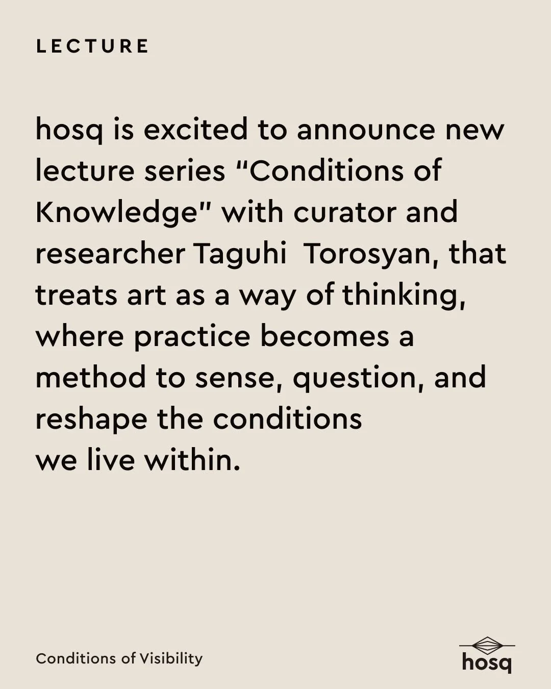 Conditions of Visibility: Taguhi Torosyan and Namor Votilav