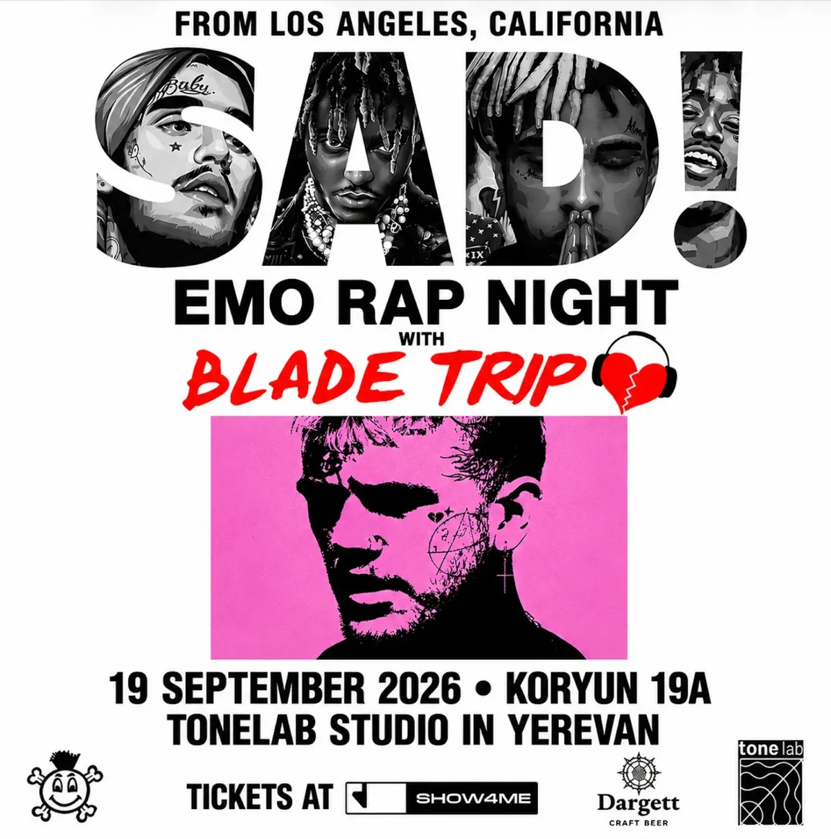 SAD! Emo Rap Night: Blade Trip