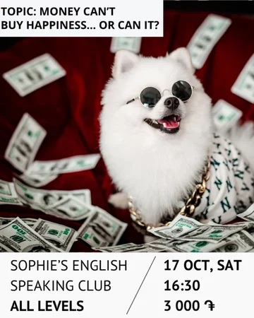 Sophie’s English Speaking Club: Money