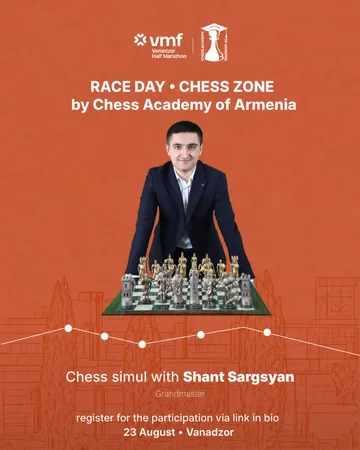 Շախմատի համաժամանակյա խաղ Շանթ Սարգսյանի հետ
